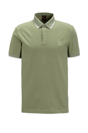 slim polo lichtgroen