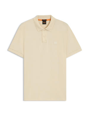slim polo lichtgeel