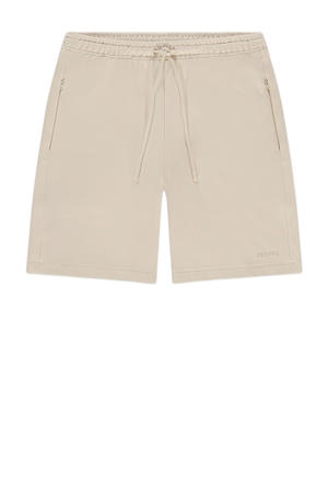 regular fit sweatshort ecru
