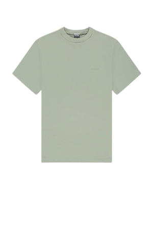 relaxed fit T-shirt grijsgroen