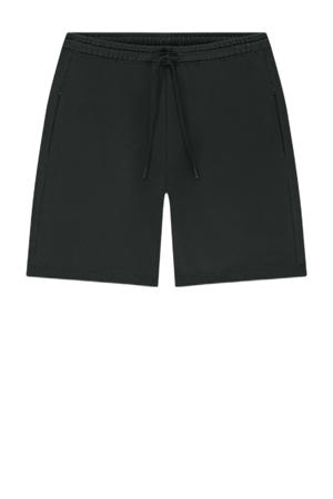 regular fit sweatshort zwart