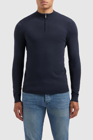 gebreide trui donkerblauw
