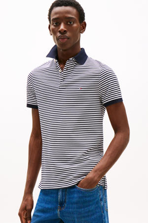 slim polo 1985 donkerblauw