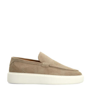   suède loafers beige