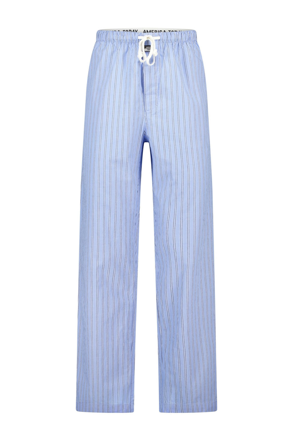 America Today pyjamabroek Lio blauw/wit