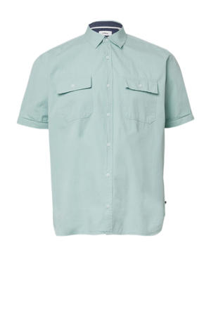 regular overhemd mintgroen