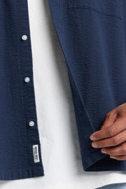 thumbnail: America Today casual overhemd donkerblauw