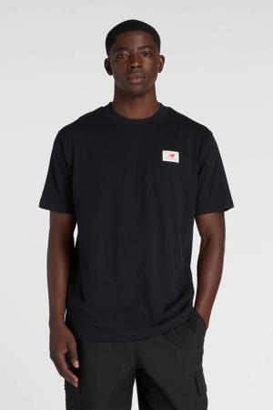 T-shirt  zwart/rood