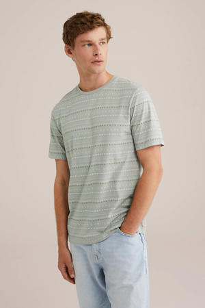 T-shirt grijsgroen