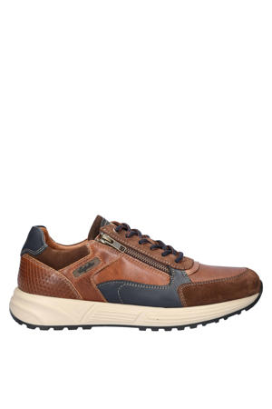 Discover  leren sneakers cognac