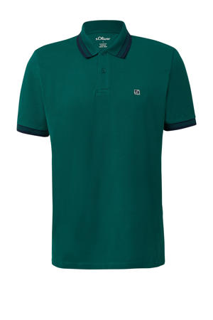 regular polo donkergroen