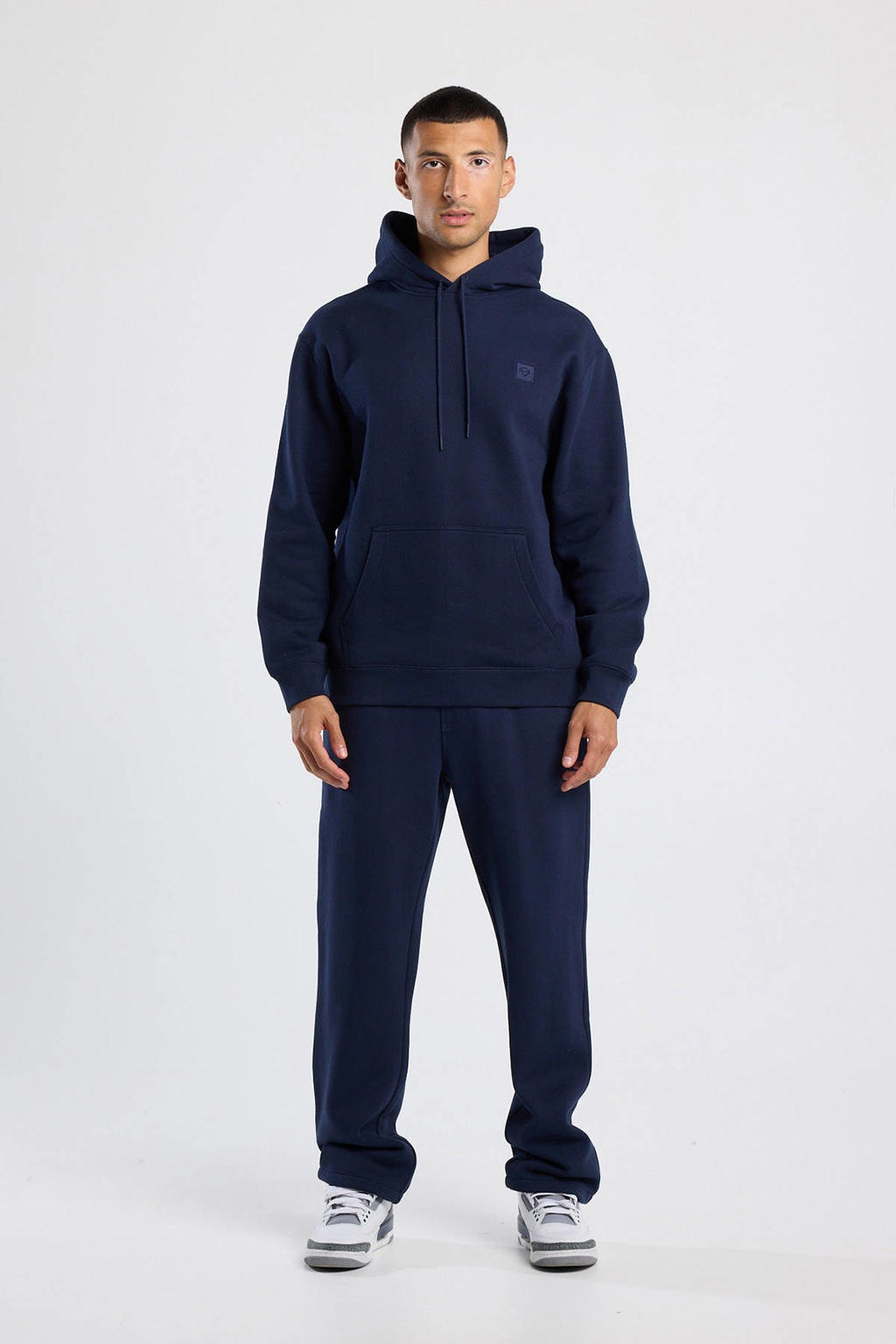 America Today straight joggingbroek donkerblauw