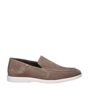   suède loafers taupe