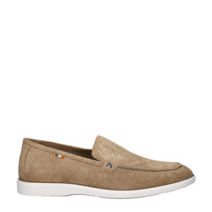   suède loafers beige