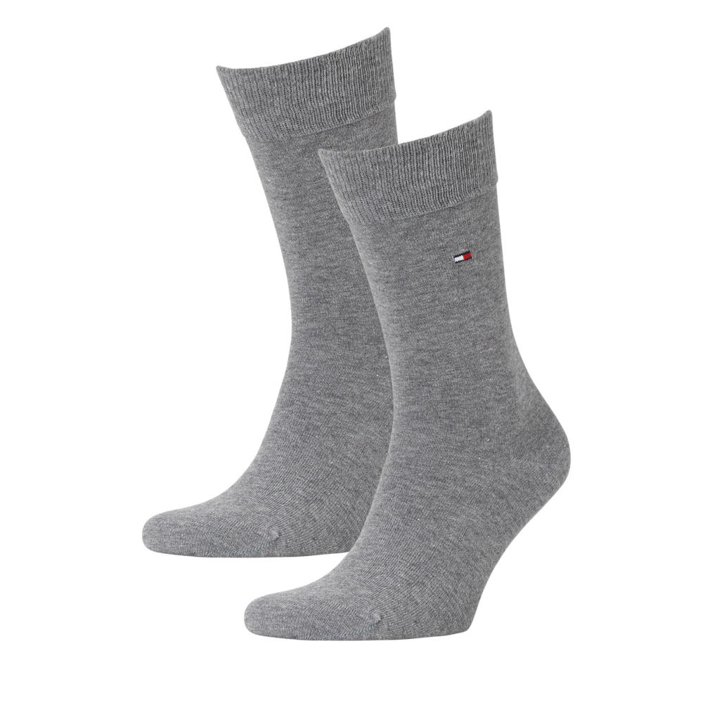 Tommy Hilfiger sokken - set van 2 grijs