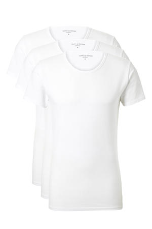 ondershirt (set van 3) wit