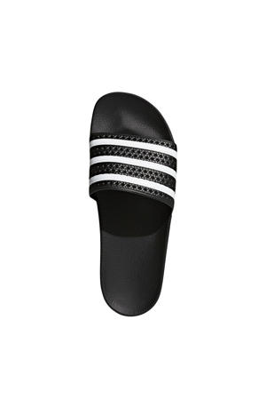 Adilette  badslippers zwart/wit