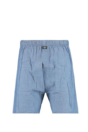wijde boxershort blauw