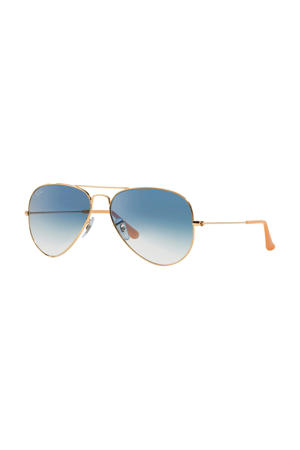 zonnebril 0RB3025 goudkleurig