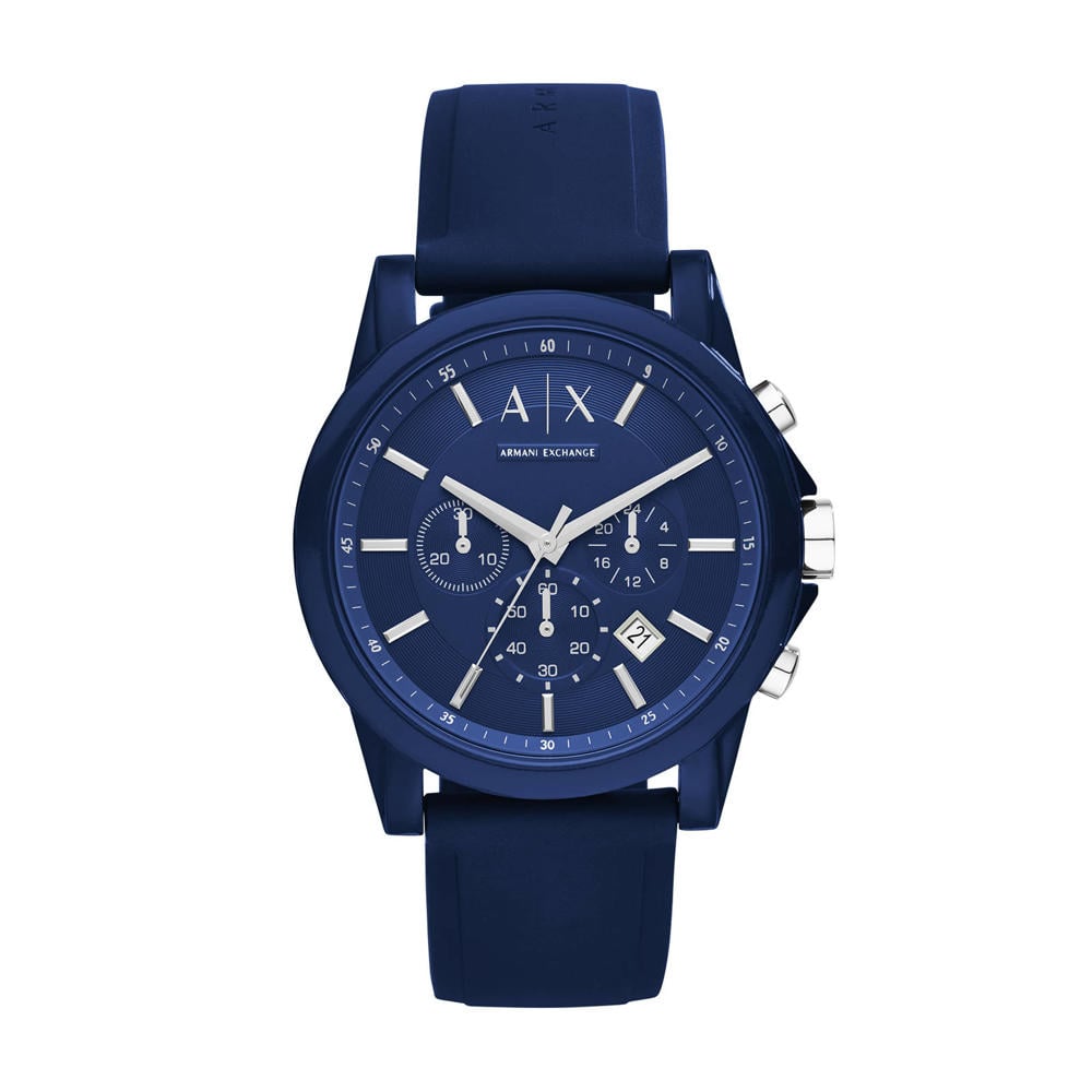 Armani Exchange horloge AX1327 blauw