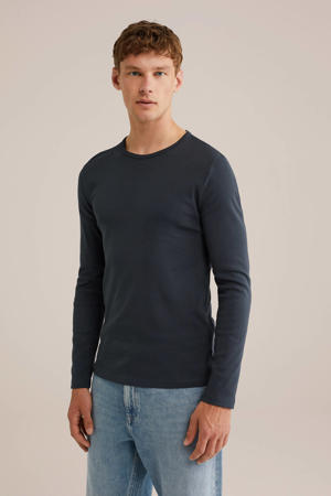 longsleeve blauw